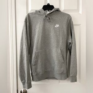 Gray Nike sweatshirt